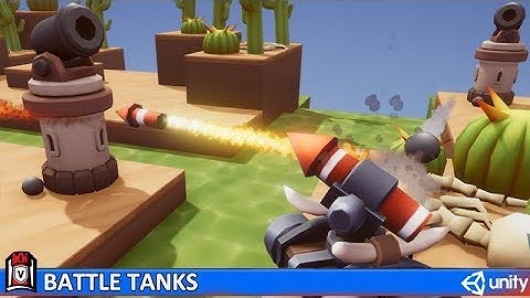 BATTLE TANKS PACK 2 - 3D Models | Unity Store