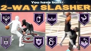 Best 2-Way Slasher Build In NBA 2K20 | Best Glitchy Unknown Build Series Part 26