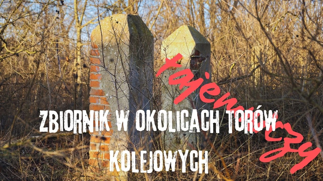 Opuszczony tajemniczy zbiornik w okolicach torów kolejowych, do czego służył?