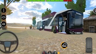 bus simulator game video || bus simulator gameplay || bus simulator 2024 || ep - 43