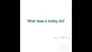 What does a turkey say song Gacha life thanksgiving special GLMV