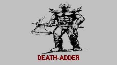 golden axe title screen for Atari ST