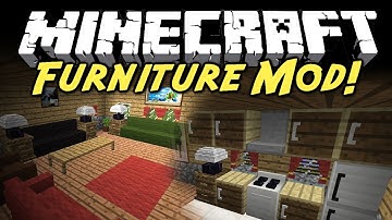 Minecraft Mod Showcase: Furniture Mod!