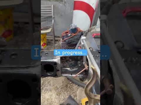 Ford Truck Frame Work. #diy #fordf150 #shortsvideo #truck #ford #repair #rust #welding #shorts