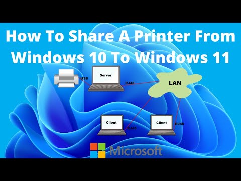 How To Share A Printer From Windows 10 To Windows 11