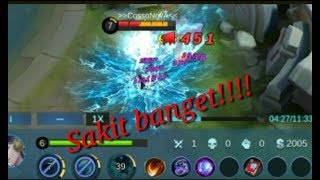 Kadita songong, Damage nya bukan maen