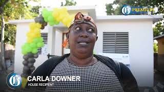 Prime Minister Andrew Holness Hands Over Six Houses