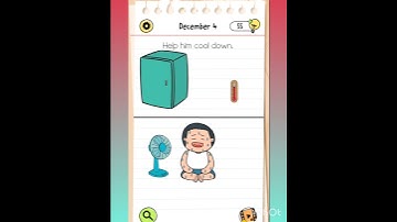 #Braintest #All-star :IQ Boost Daily level #December4 #Help him cool down