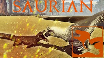 Saurian - Triceratops Coming Soon - Dakotaraptor Gameplay Stream