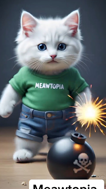 From Explosions to Sausages: A Kitten’s Dark Secret 🔥🐭🍖