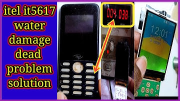 itel 5617 water damage dead solution