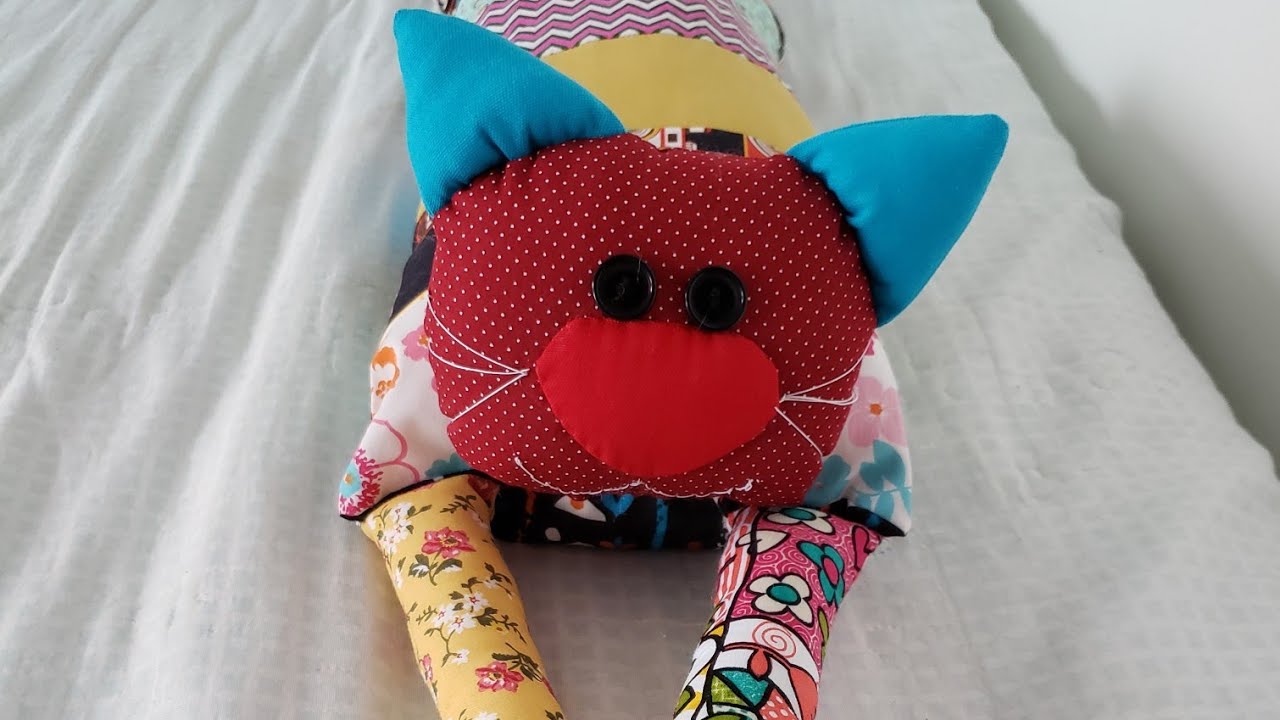 GATO DE PANO - RETALHOS