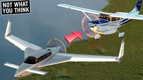 Why airplane propellers moved from BACK to FRONT
