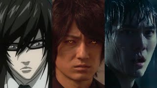 Evolution of Teru Mikami in Anime & Live Action