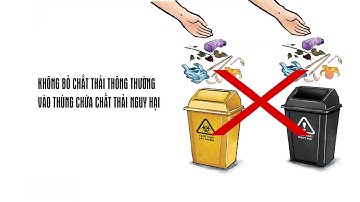 PHÂN LOẠI RÁC THẢI Y TẾ DÀNH CHO BỆNH NHÂN VÀ NGƯỜI NHÀ BỆNH NHÂN KHI ĐIỀU TRỊ NỘI TRÚ TẠI BỆNH VIỆN