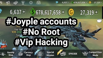 NO ROOT/FREE Joyple Account Hacking Gunship Battle 2.7.37 /VIP Hacking