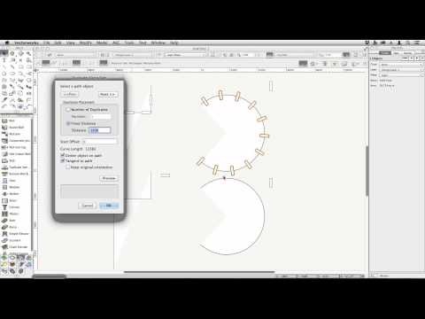 Create Duplicates Along A Path In Vectorworks 2023