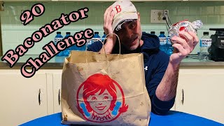 Cole's Baconator Challenge | Wendy's