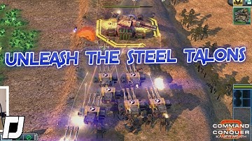 Unleash the Steel Talons , C&C 3 : Kanes Wrath , 3v3 Vs Random Brutal Ai , Multiplayer Gameplay