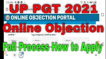 UP PGT 2021 Answer Key Online Objection Form Online || How to Apply Online Objection PGT Exam 2021