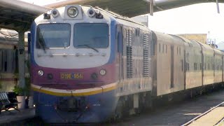 Vietnam Railways North South Line Train SE8 Nha Trang ⇒ Diêu Trì Đường sắt Bắc Nam