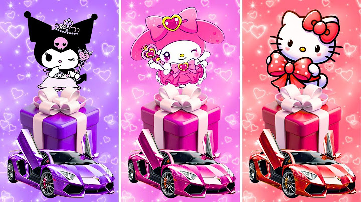 Choose Your Gift Box 💕🎀🎁 Would you Pick Kuromi, My Melody or Hello Kitty 🌈