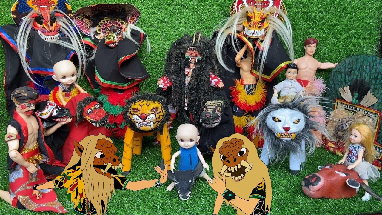 MACAM MACAM BARONGAN ,ada barongan devil ,barongan damayanti , bantengan,reog ponorogo