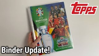 Topps Match Attax Euro 2024 Albüm Güncelleme / Binder update (30 KART)
