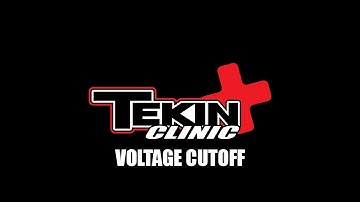 Voltage Cutoff | Tekin ESC Programming