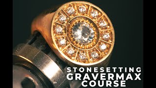 Professional Stone setting Gravermax course - Corso professionale di incastonatura con Gravermax