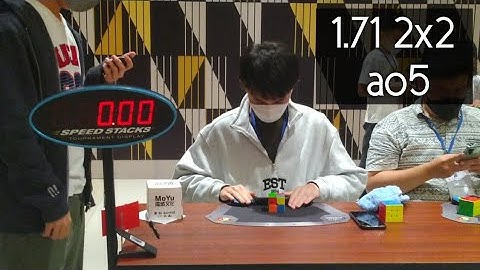 1.71 2x2 Official Average of 5