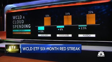 WCLD ETF hits six-month losing streak as cloud spending remains strong