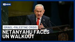 Netanyahu Faces UN Walkout After Rejecting Genocide Accusations | 10 News