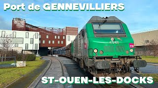 Cabride du Port de GENNEVILLIERS à ST-OUEN, livraison URGENTE de CHARBON / Coal delivery !