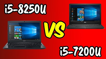 💥i5-8250U vs i5-7200U 🔥Benchmarks Test! 🎮 [4K]