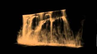 3DS Max (PFlow, Krakatoa, FumeFx) - Sand Simulation