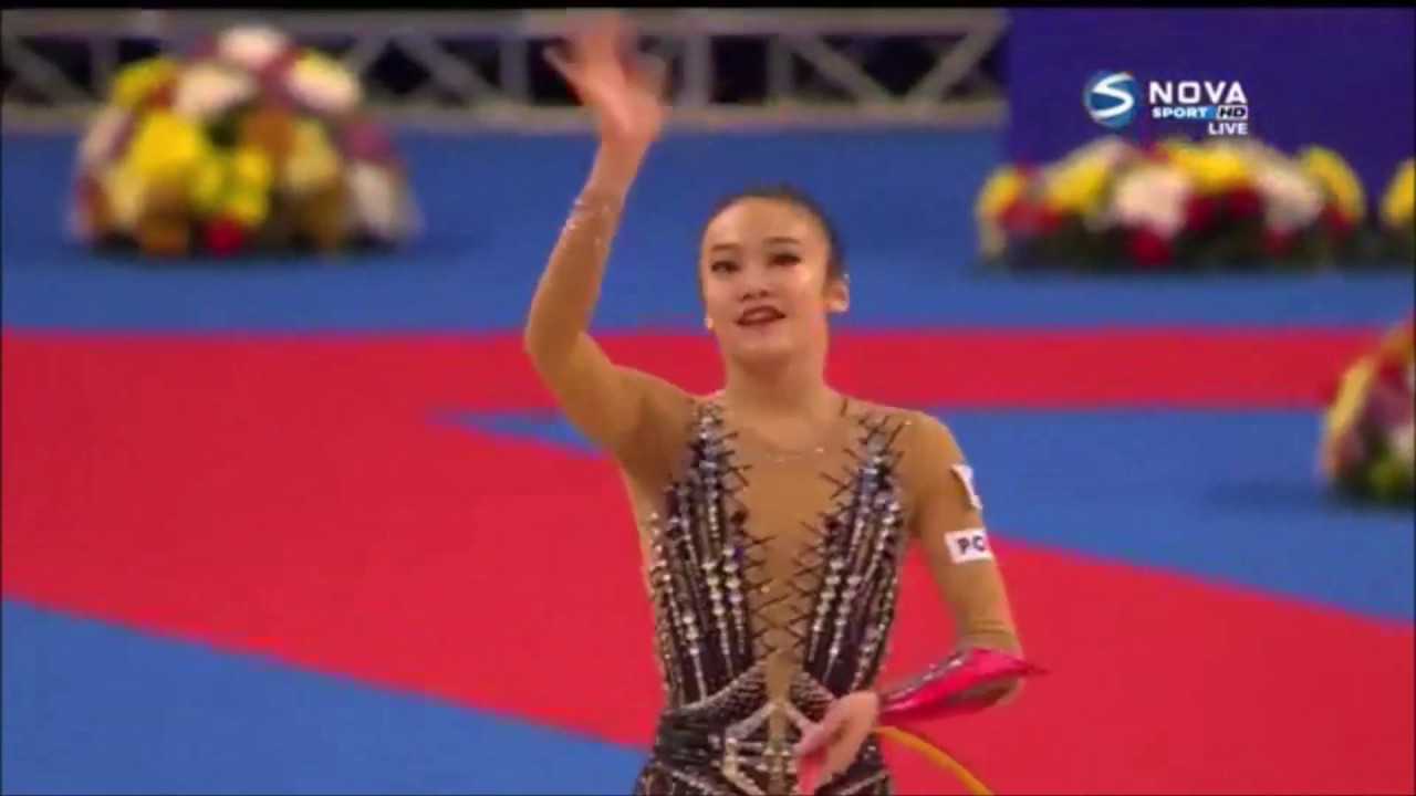 新体操 喜田純鈴選手の国際試合映像まとめ Rhythmic Gymnastics Youtube