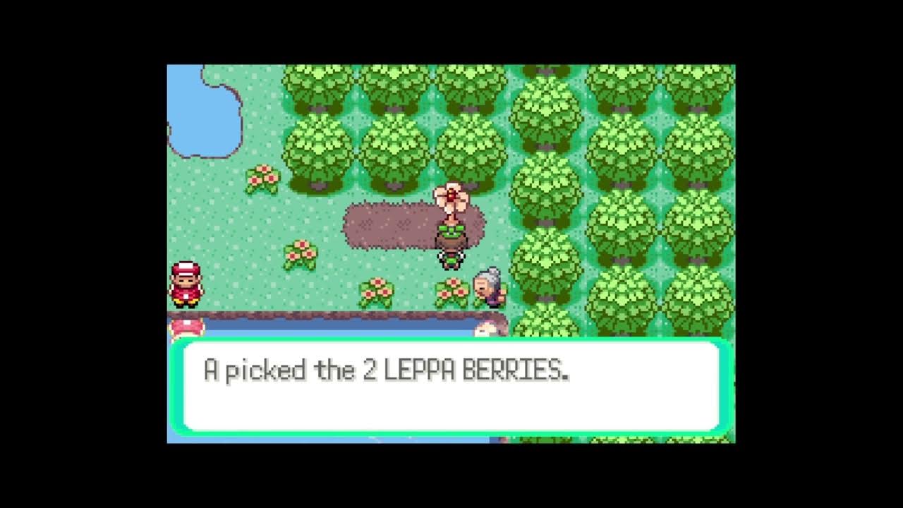 How to get Leppa Berry in Pokemon Emerald YouTube