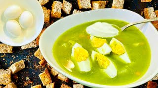 🥬Щавелевый суп по новому. Ещё вкусней!#щавелевыйсуп #рецепт#супы