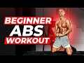 Beginner abs workout followalong  bodyweight only