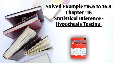 Testing Hypothesis about Mean of a Normal Population when σ is unknown ||Chapter#16