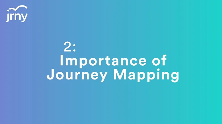 2. The Importance of Customer Journey Mapping - Customer Journey Mapping Webinar with JRNY.ai