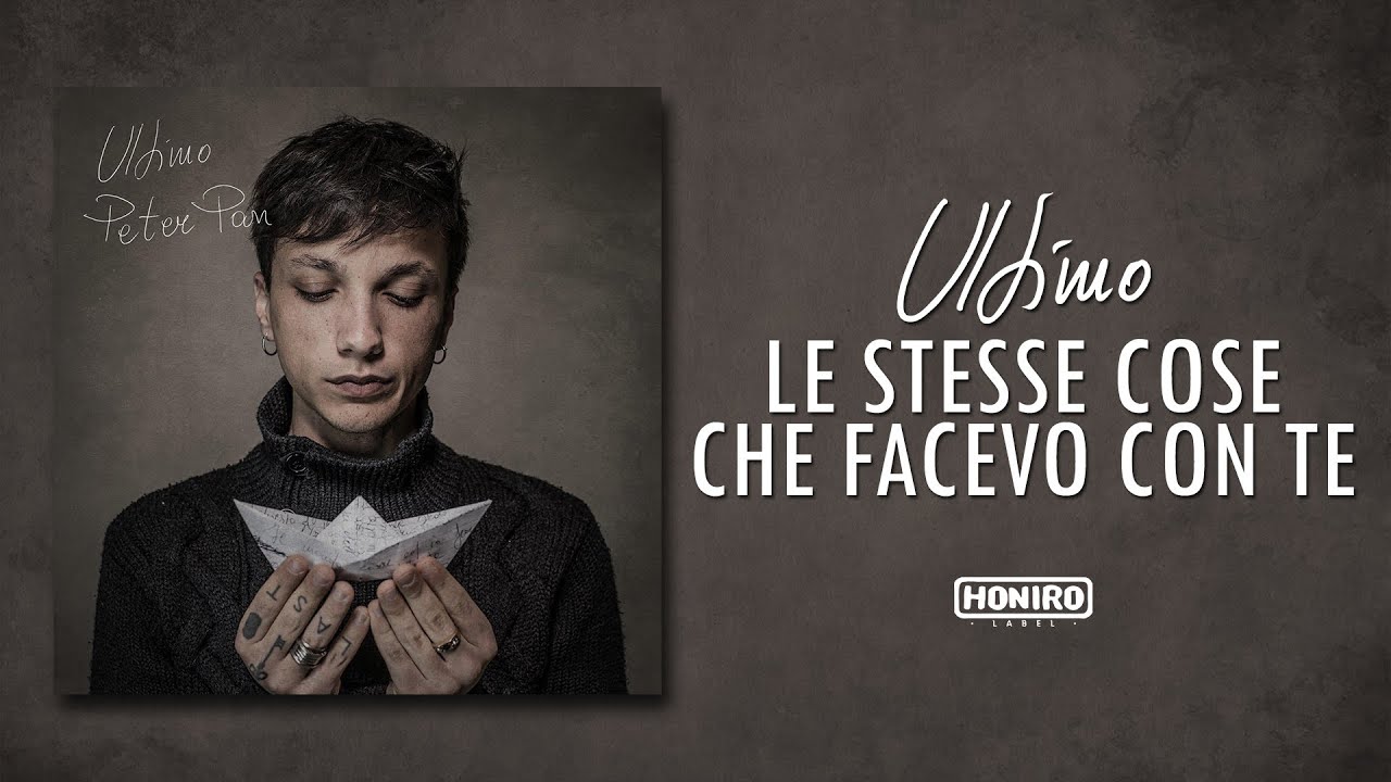 ULTIMO - 09 - LE STESSE COSE CHE FACEVO CON TE 