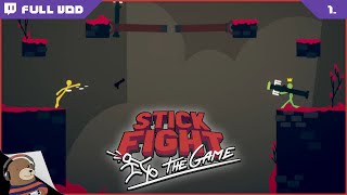 THIS IS HOW GUNS SHOULD BE USED! (100% CLICKBAIT) - Stick Fight: The Game [FULL VOD]