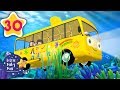 Learning Nursery Rhymes for Kids | Wheels On The Bus (Underwater) | Little Baby Bum