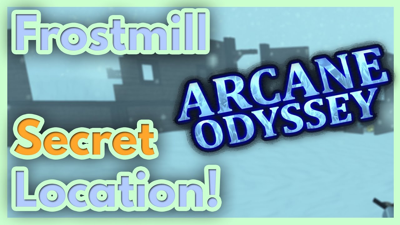 Arcane Odyssey  Frostmill Island Secret Location! 