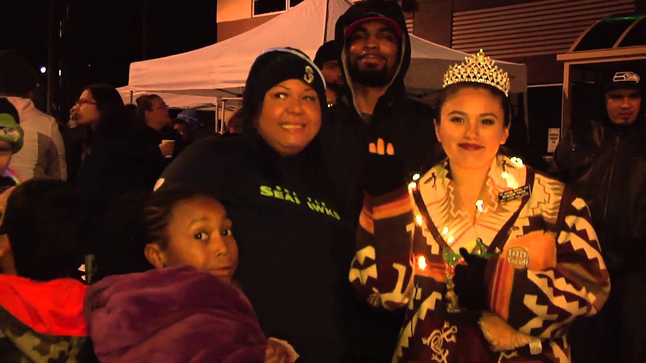 Puyallup Tribal Christmas Parade and Tree Lighting 2015 YouTube