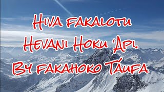 Hevani hoku ʻApi by Fakahoko Táufa. lyric