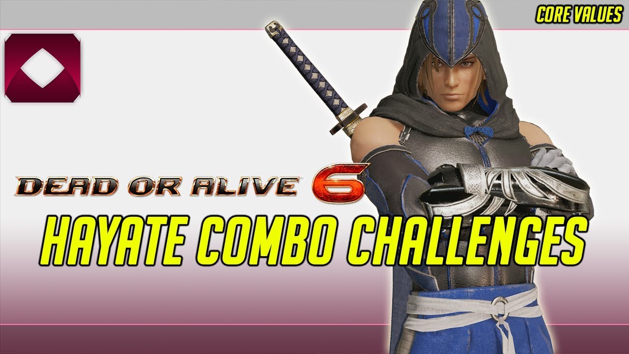Hayate Combo Challenges - Dead or Alive 6 4k60