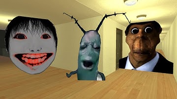 OBUNGA MY NAME IS YOSHIE AND SCARY PILAOBAN CAUGHT ME IN HOTEL MAP #Gmod #Nextbot #Meme